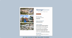 Desktop Screenshot of connect.geisinger.org
